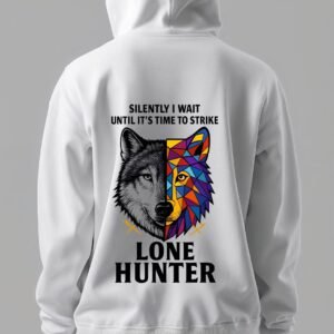 Unisex Premium Regular Fit Hoodie Lone Hunter