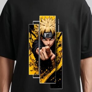 Unisex Premium Oversize T-shirt Yellow Hitakshi