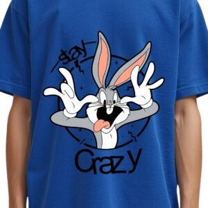 Unisex Premium Oversize T-shirt Crazy Rabbit
