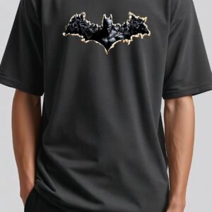 Unisex Premium Oversize T-shirt Bat & Jocker